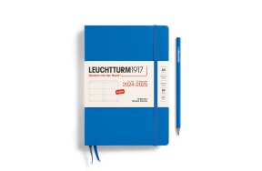 LEUCHTTURM WEEKLY PLANNER A5 18 MONTHS 2024-2025 SKY 370723